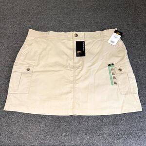 Lee Ultra Lux Comfort with Flex-to-Go Cargo Skort Women's 20W Pioneer Beige